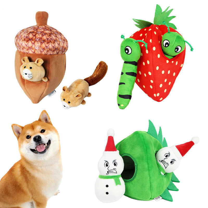 Creative New Pet Catch And Hide Sound Toy